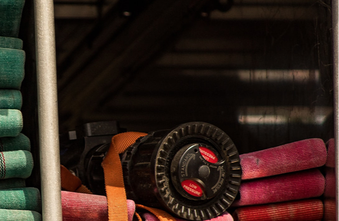 Image of Firefighter Hoses